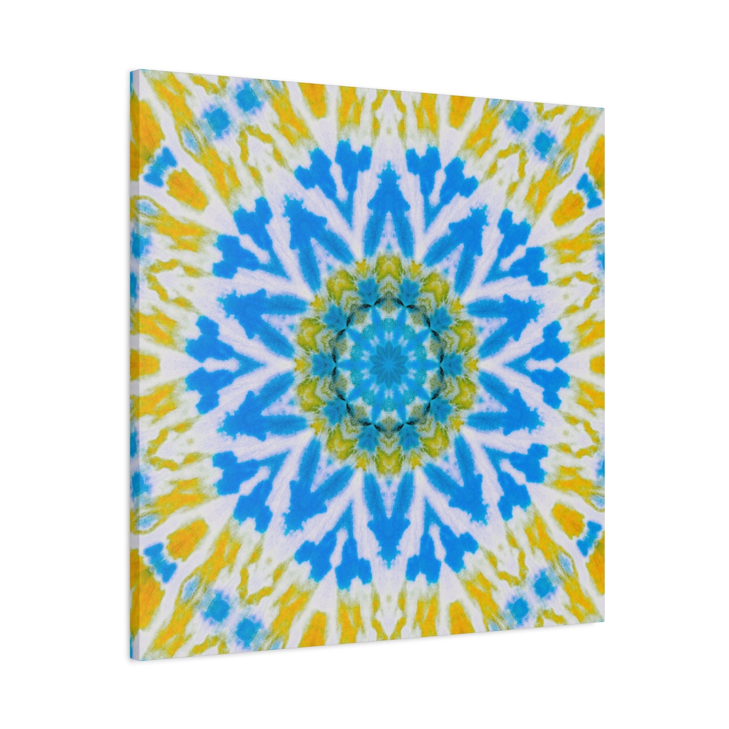 "GETA" Cymatic Canvas Art Print - Stretched Matte 1.25" Gallery Wrap