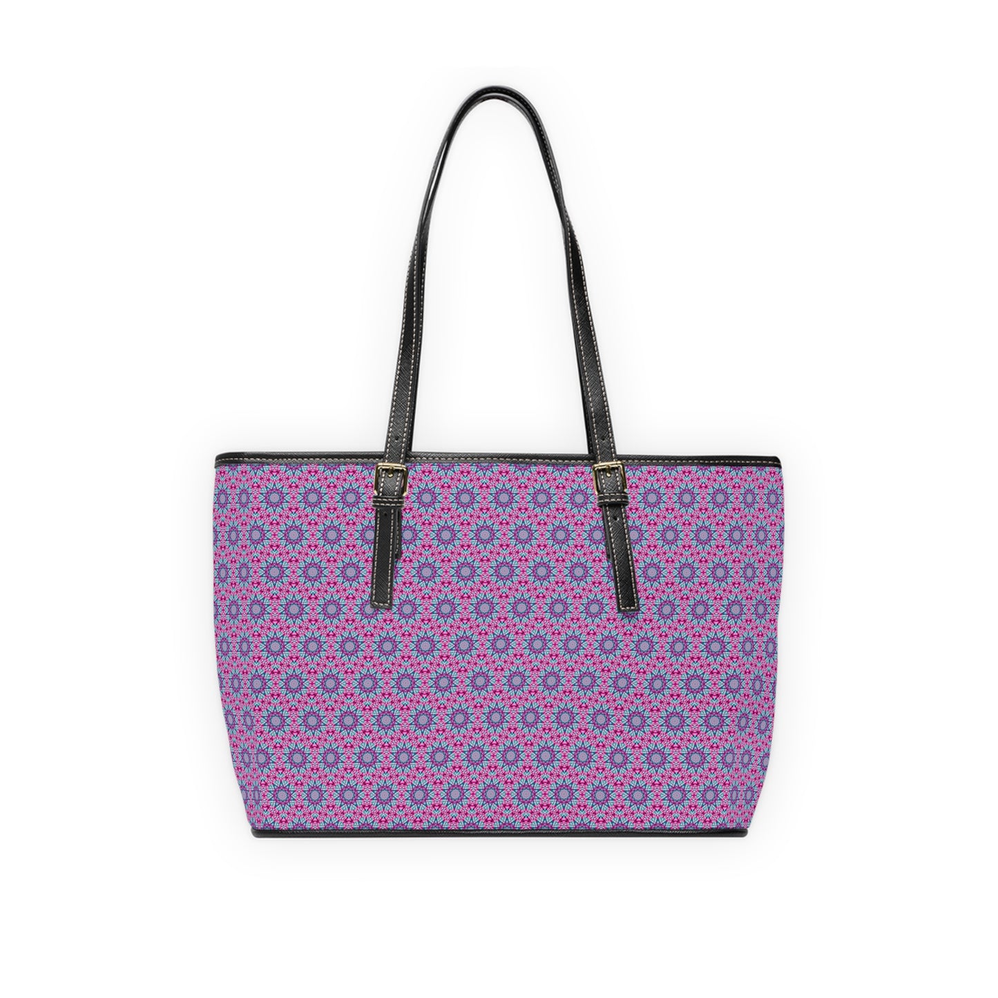 ULTRAVIOL3T Cymatic Aop Pu Leather Shoulder Bag
