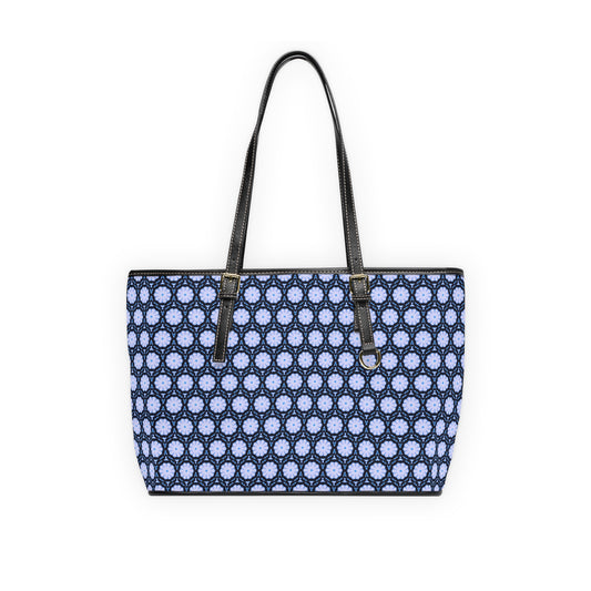 SNWFLK Cymatic Aop Pu Leather Shoulder Bag