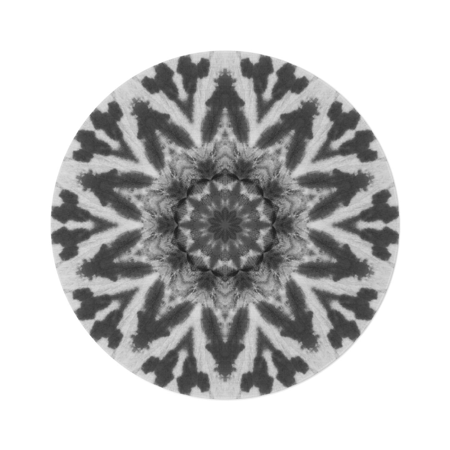 GETA Cymatic Round Rug (Noir)