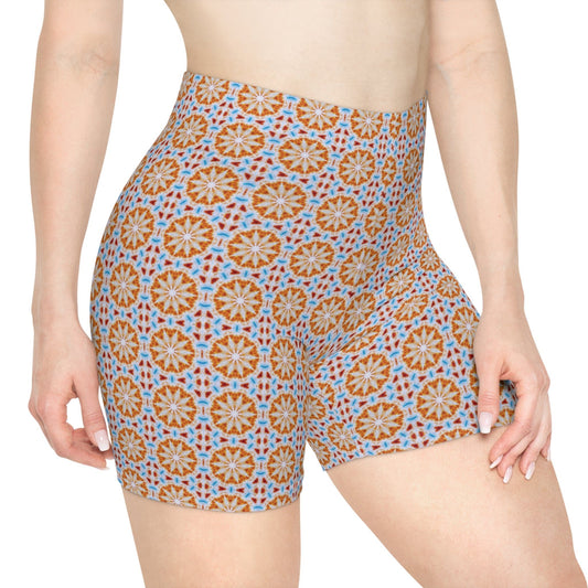 Women's Cymatic AOP Biker Shorts (SOL)