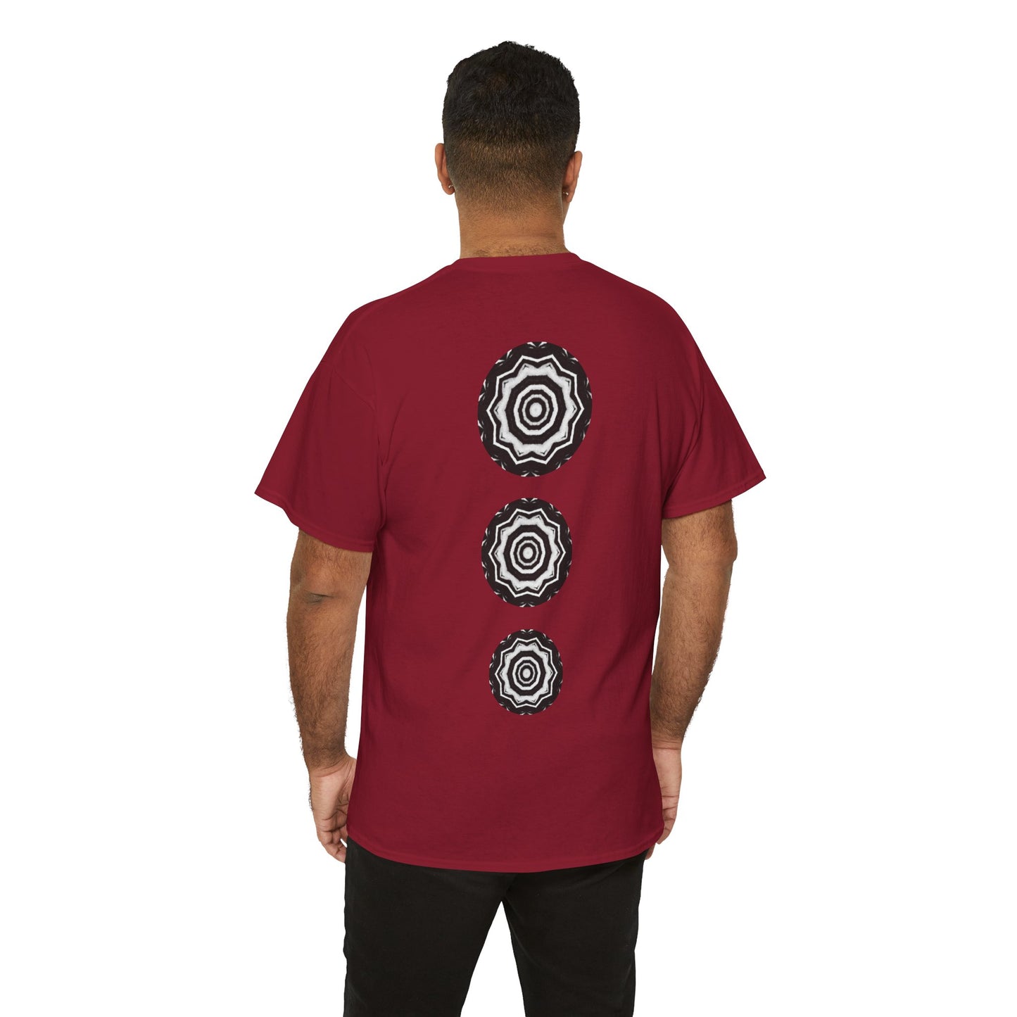 Men's 3ETD Cymatic Print T Shirt (417)