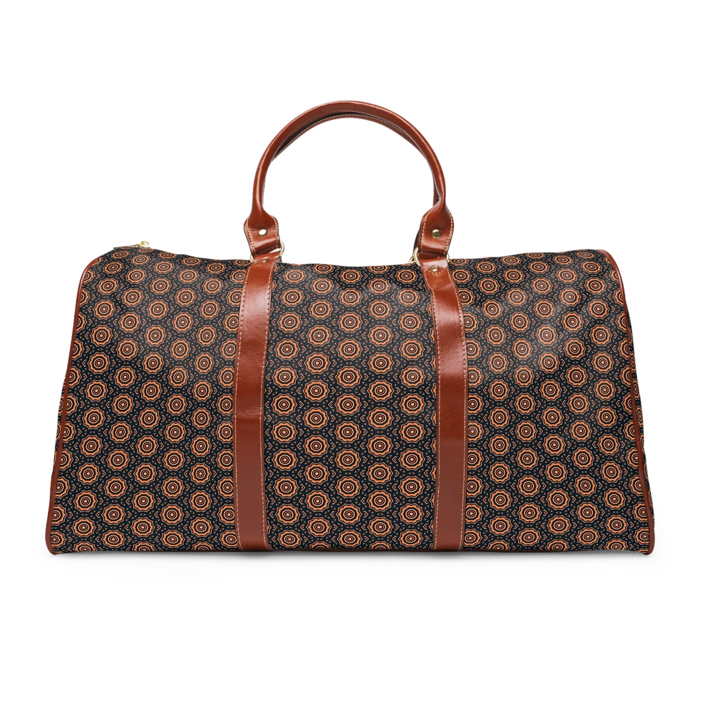 417 Cymatic Aop Waterproof Pu Travel Bag