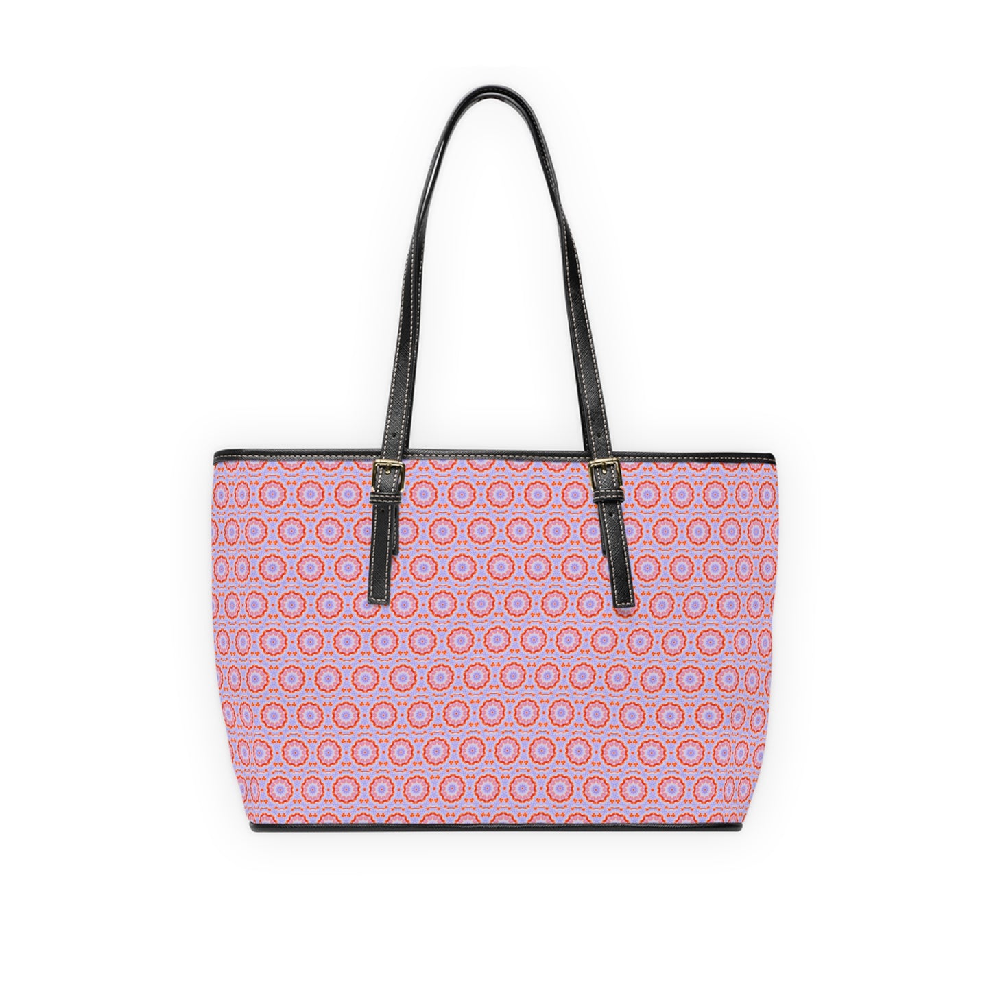 NEBU Cymatic Aop Pu Leather Shoulder Bag