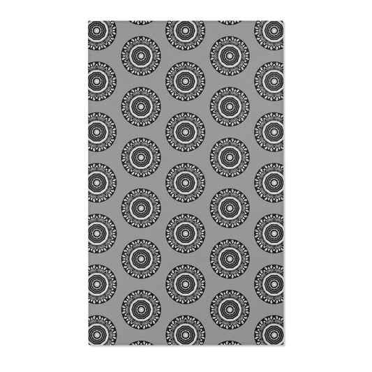 “MAYA” Cymatic Area Rug (Grey) - Modern Home Decor