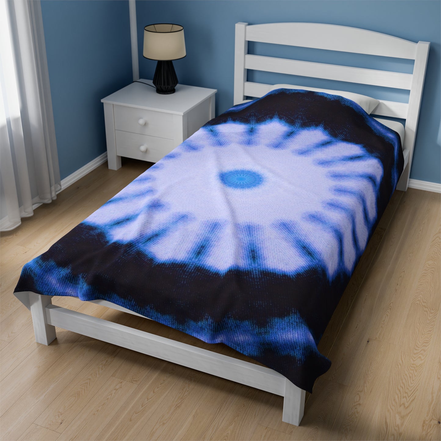 SNWFLK-2 Cymatic Velveteen Blanket