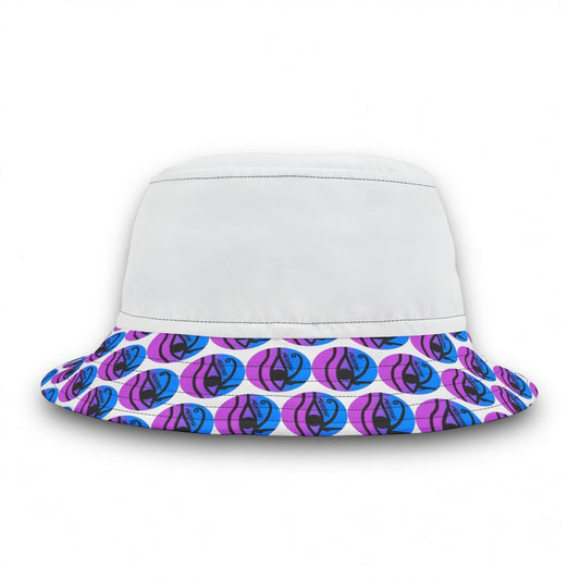3ETD Logo Prt Bucket Hat (White)