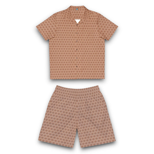 Men’s “EYECEE” Cymatic AOP Summer Set