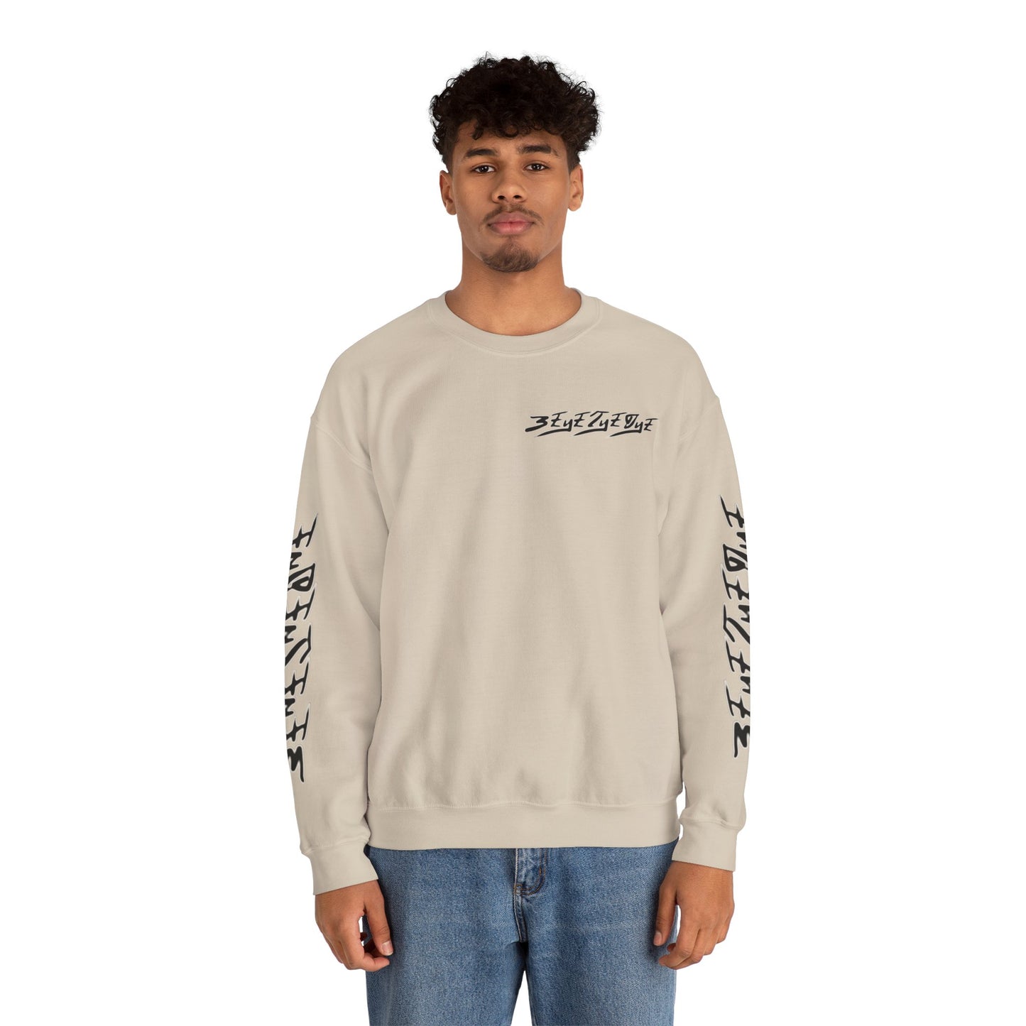 Men's 3ETD Cymatic Print Crewneck (TRIBAL)