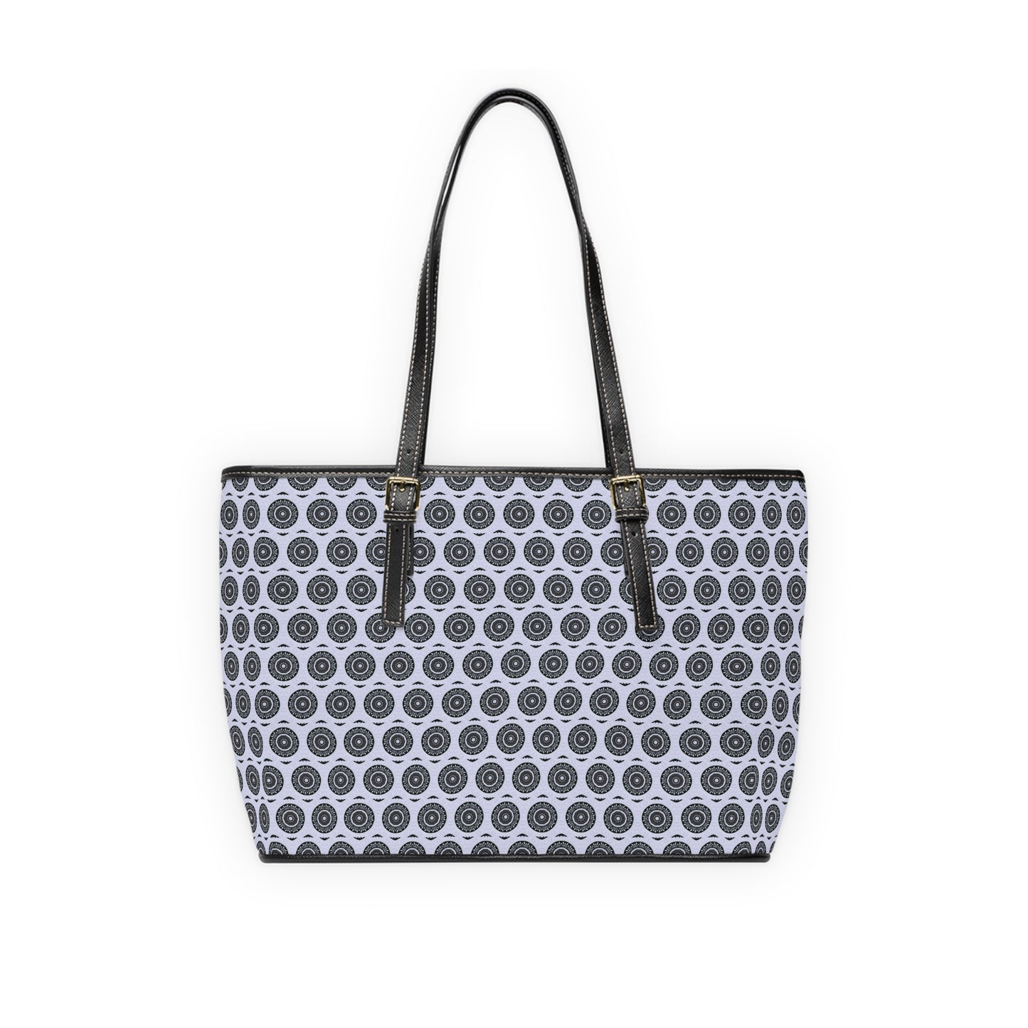 MAYA Cymatic Aop Pu Leather Shoulder Bag