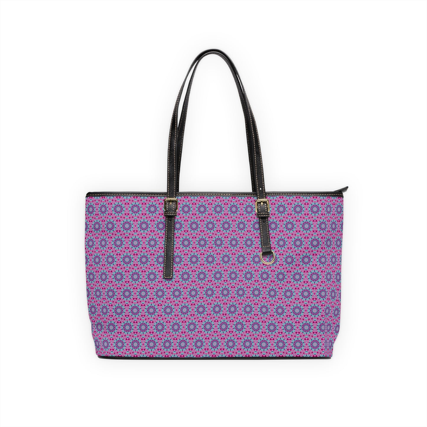 ULTRAVIOL3T Cymatic Aop Pu Leather Shoulder Bag