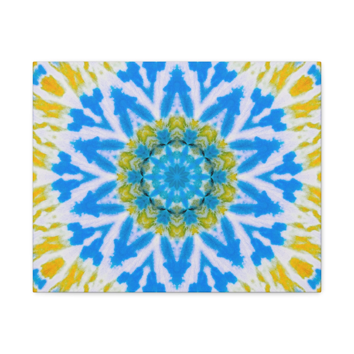 "GETA" Cymatic Canvas Art Print - Stretched Matte 1.25" Gallery Wrap