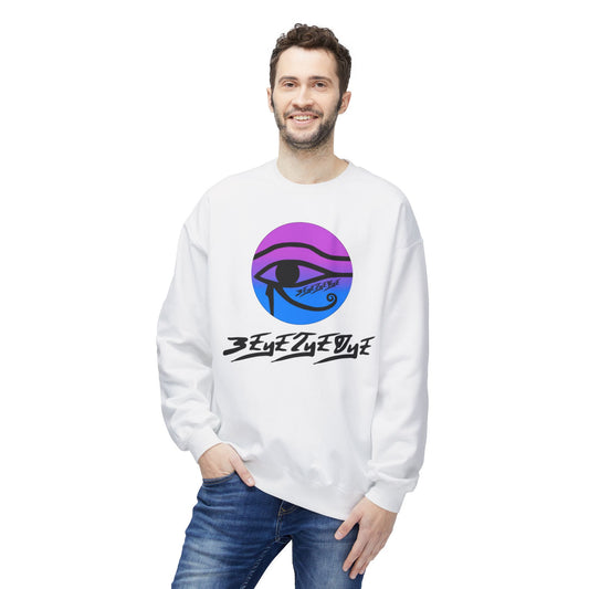 Unisex 3ETD Logo Softstyle Flecce Crewneck