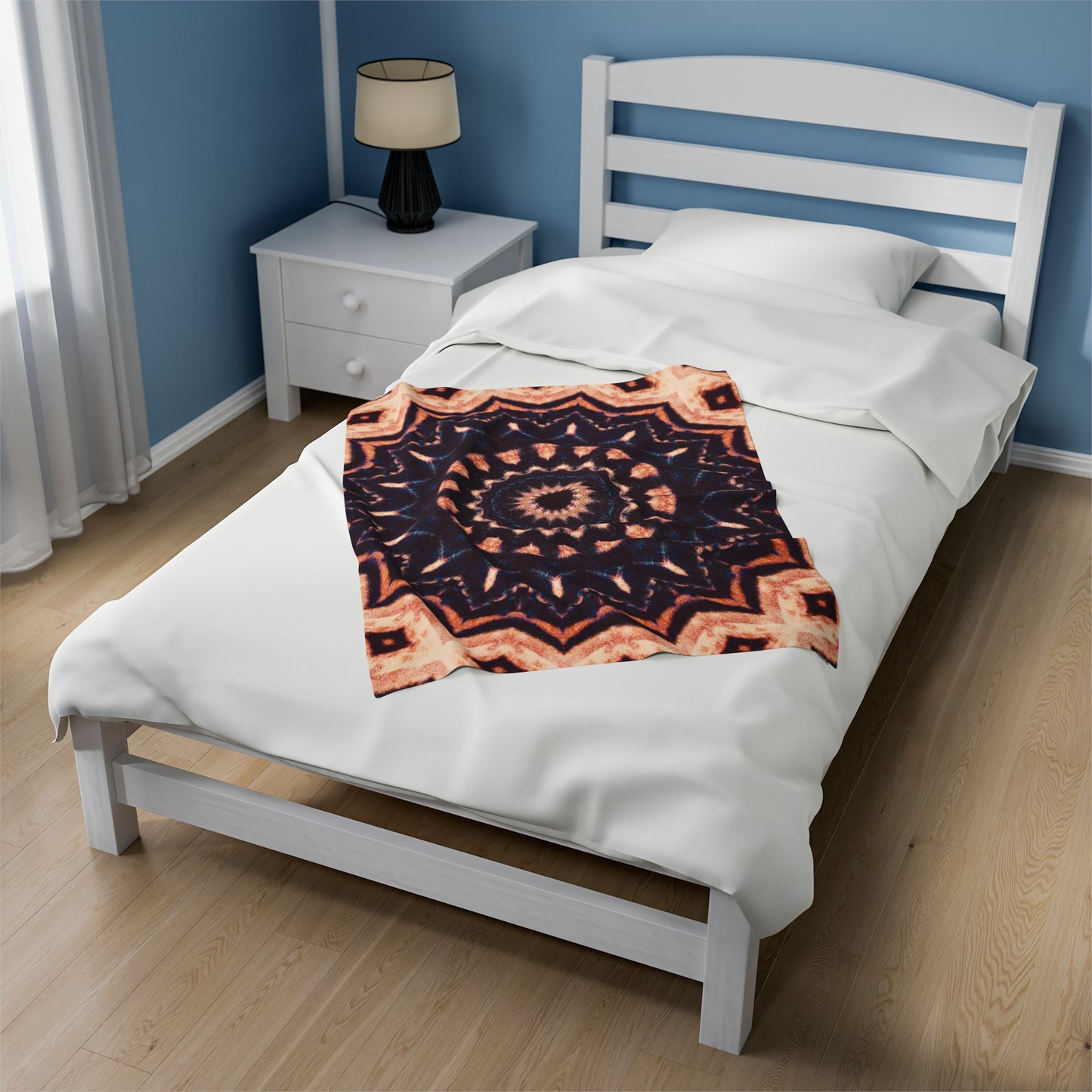 TRIBAL Cymatic Velveteen Plush Blanket