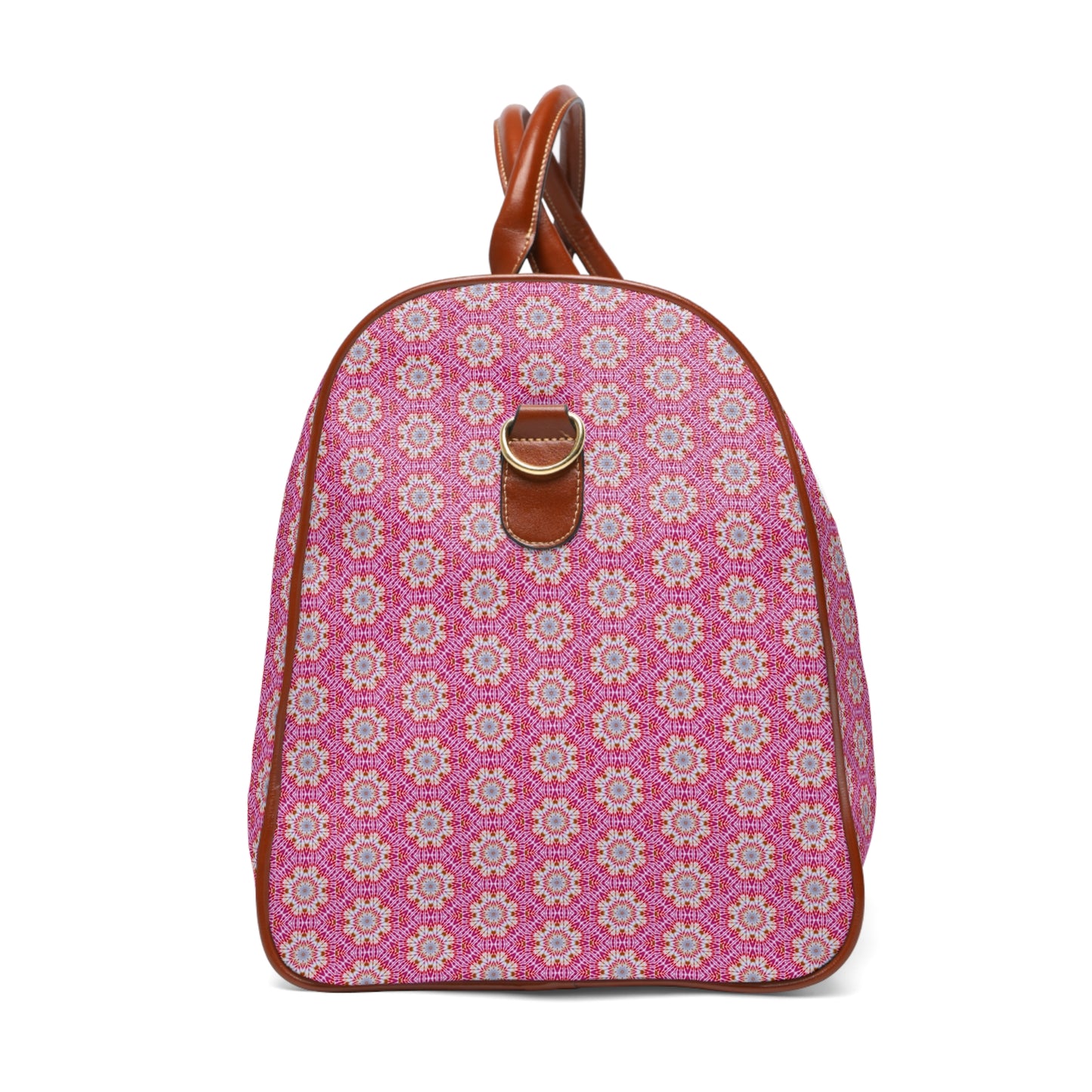 COM.PL3X Cymatic Aop Waterproof Pu Travel Bag
