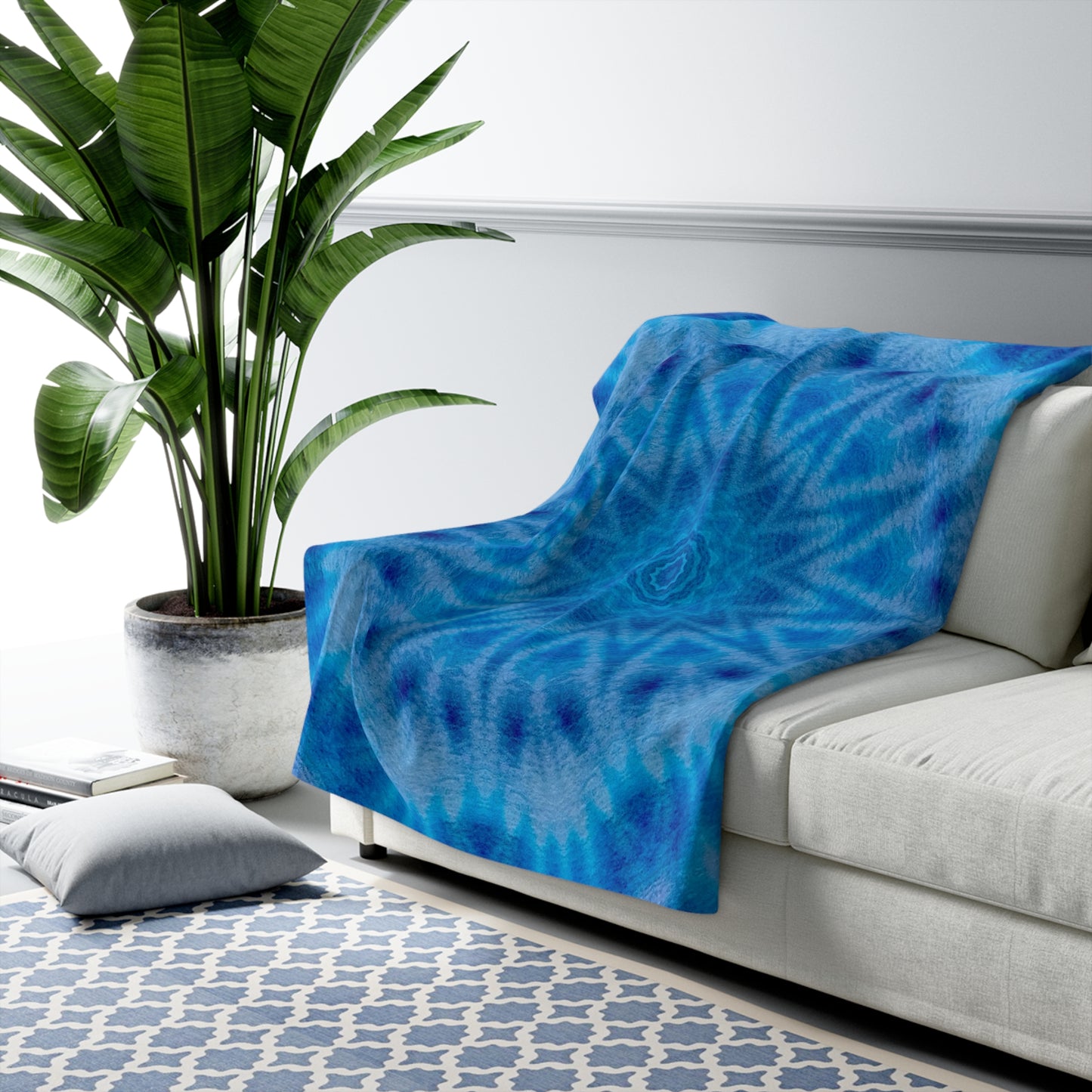 "AVIAN" Sherpa Fleece Blanket | Cosy Throw for Home Decor & Gifts