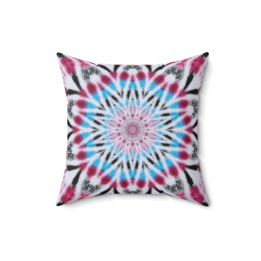 "HYP3R" Cymatic Print Square Cushion
