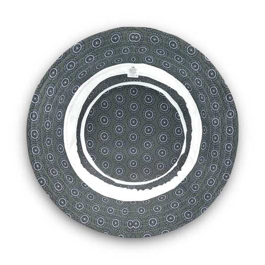 MAYA Cymatic AOP Bucket Hat (Dark Grey)