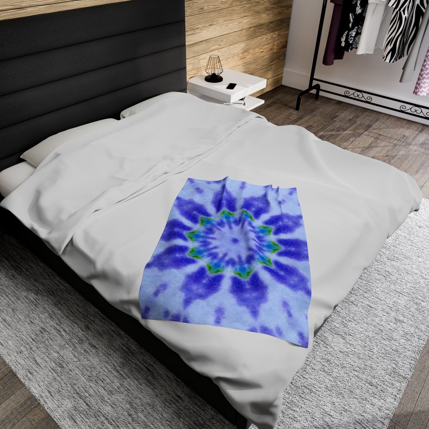 LOTUS Cymatic Velveteen Blanket