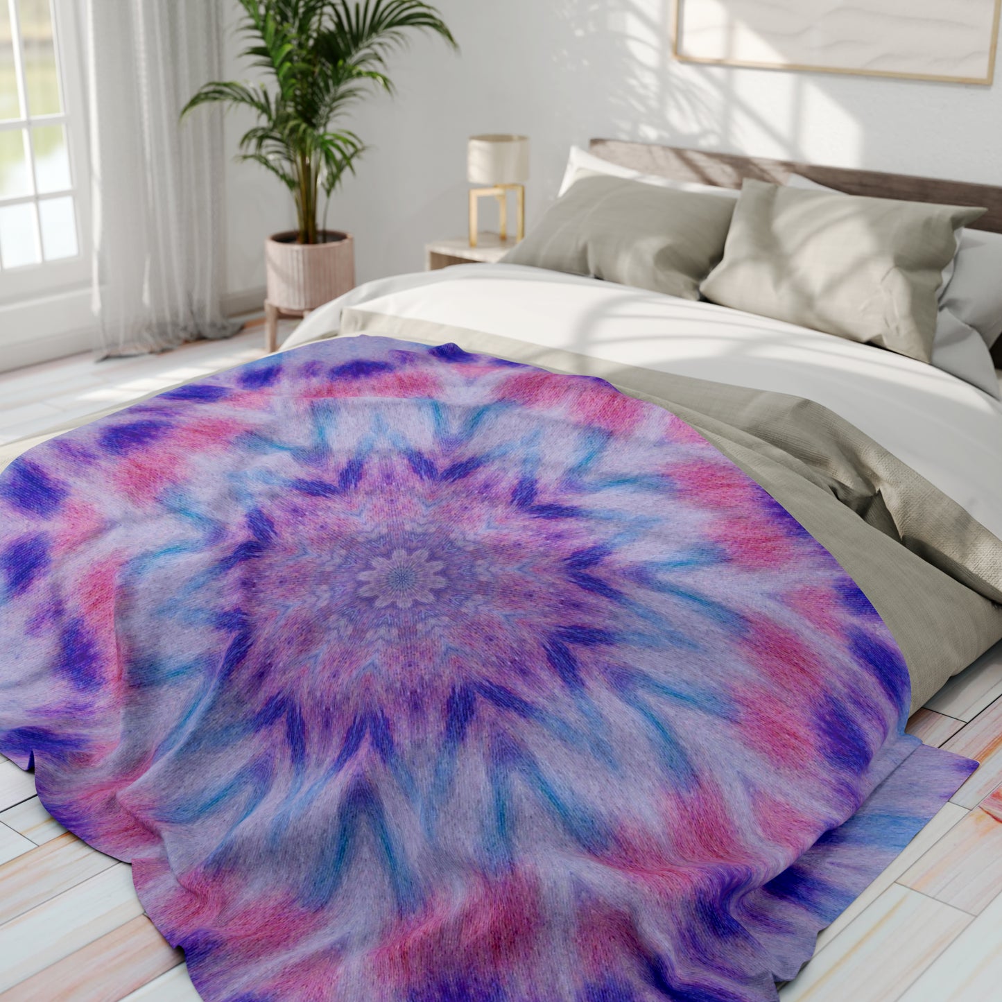 DAS33D Cymatic Arctic Fleece Blanket