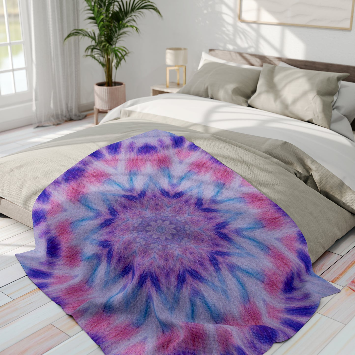DAS33D Cymatic Arctic Fleece Blanket