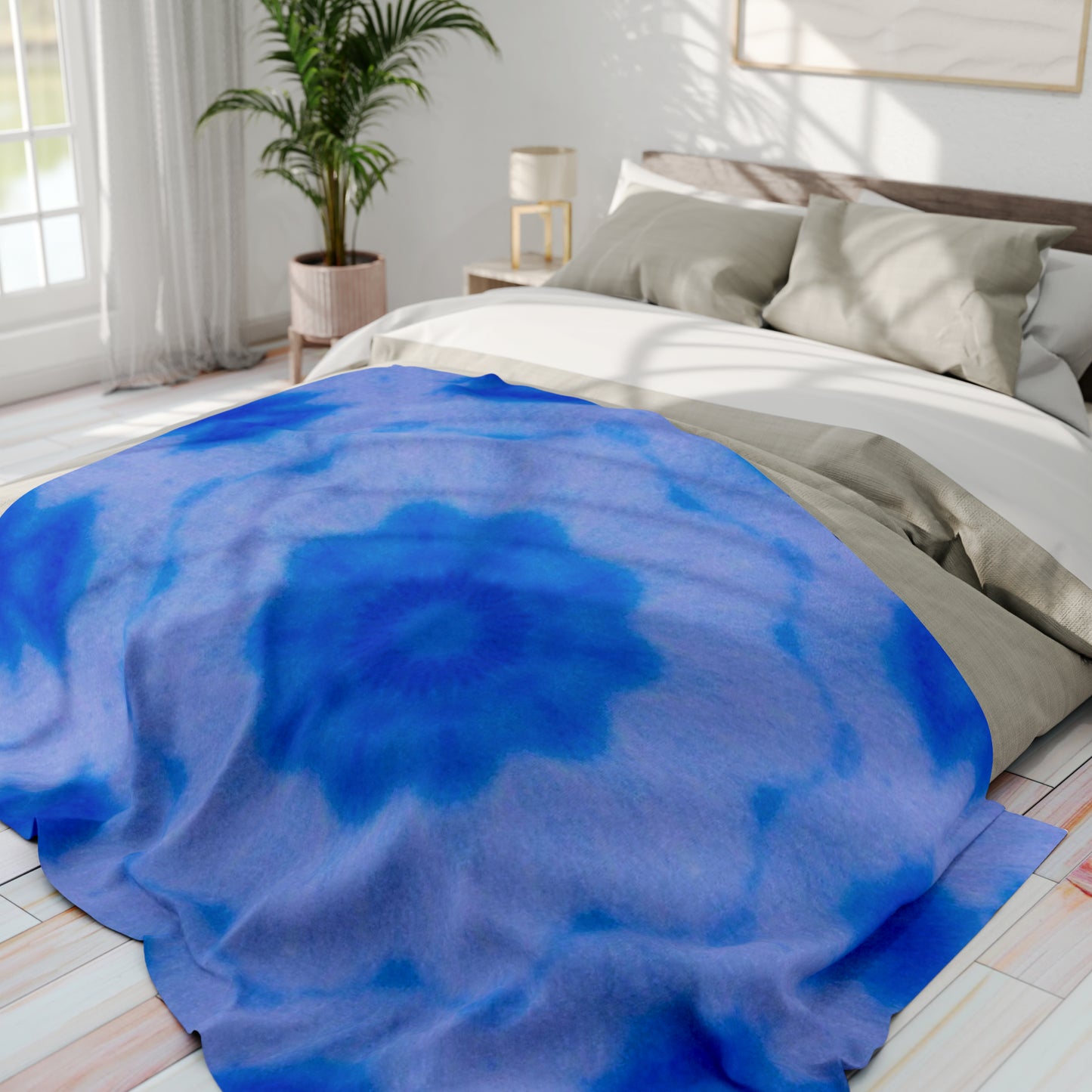BLU3DR3AM Cymatic Arctic Fleece Blanket