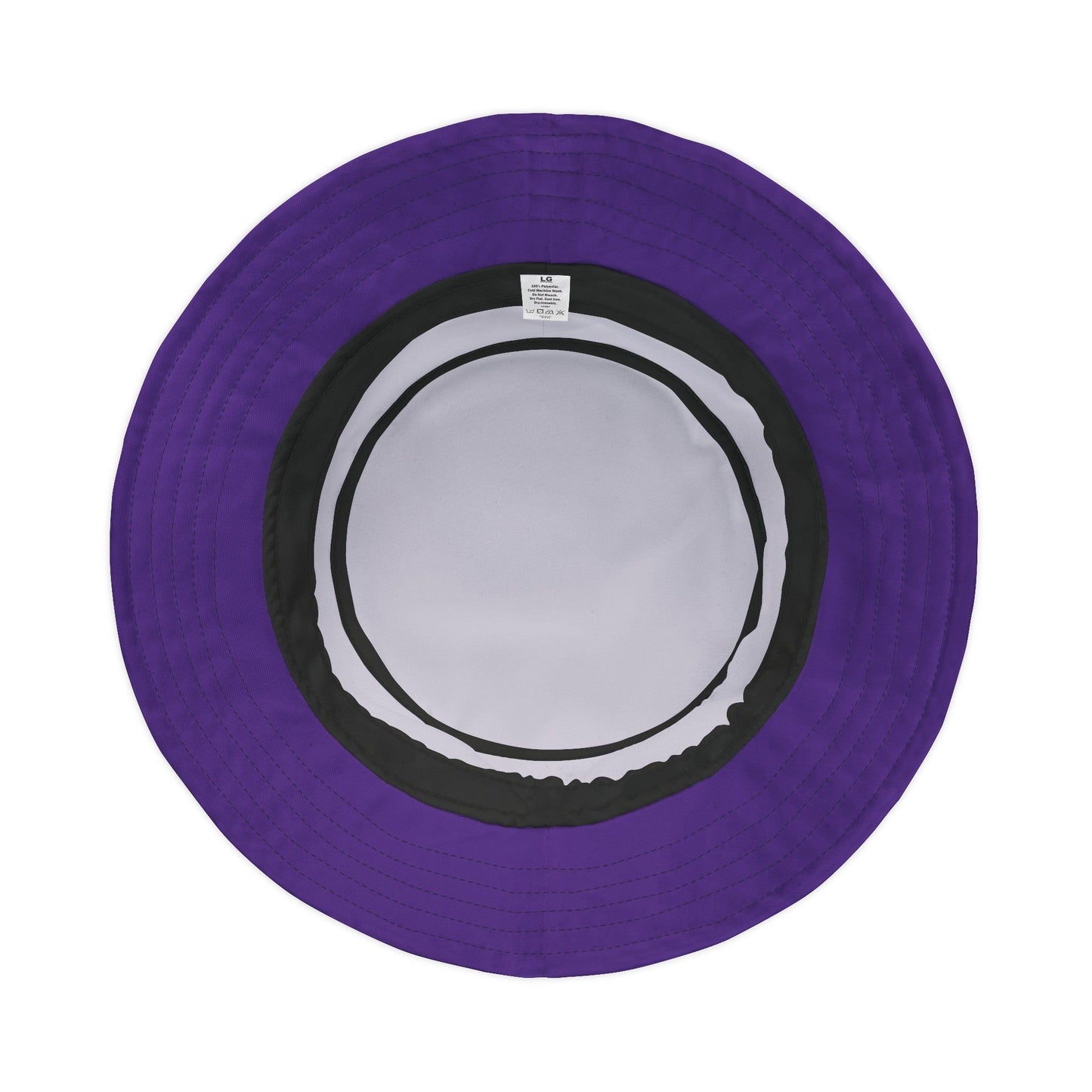 3ETD Logo Prt Bucket Hat (Purple)