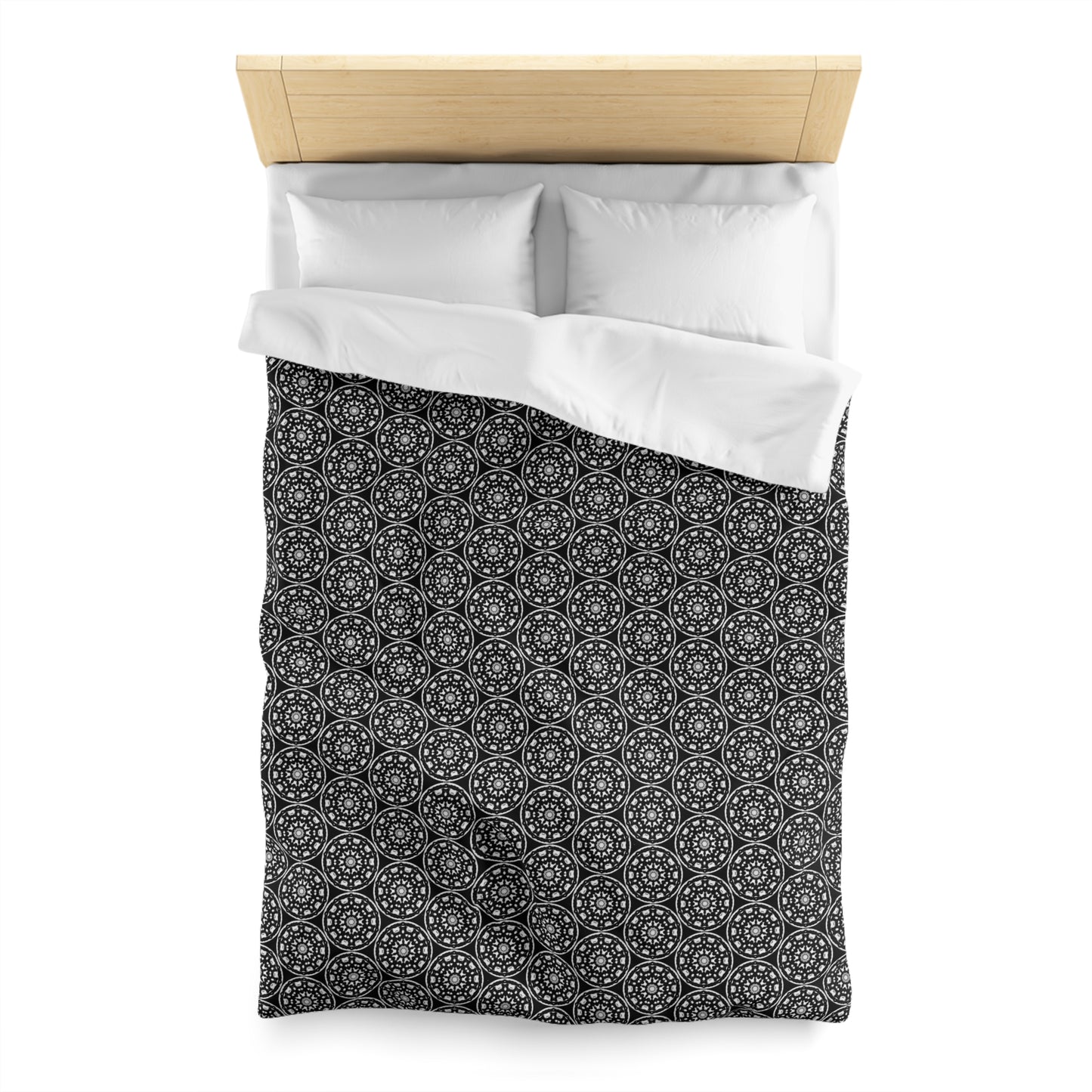 "STMPUNK" Cymatic Duvet Cover (Black) - Housewarming