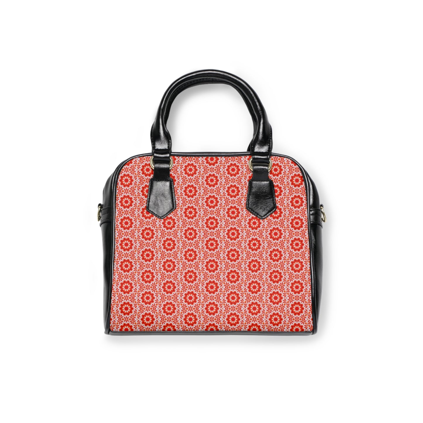SACRAL Cymatic Aop Pu Shoulder Handbag
