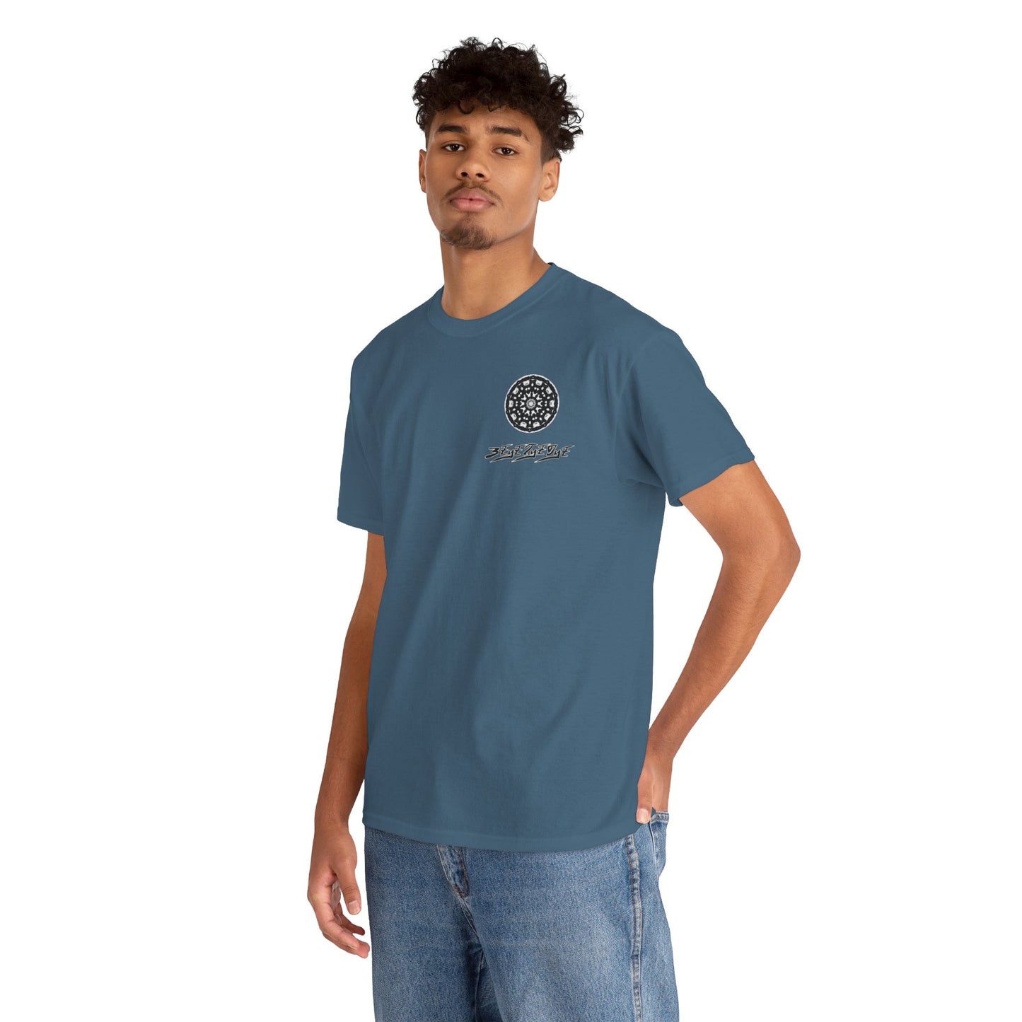 Men's 3ETD Cymatic Print T Shirt (STMPUNK)