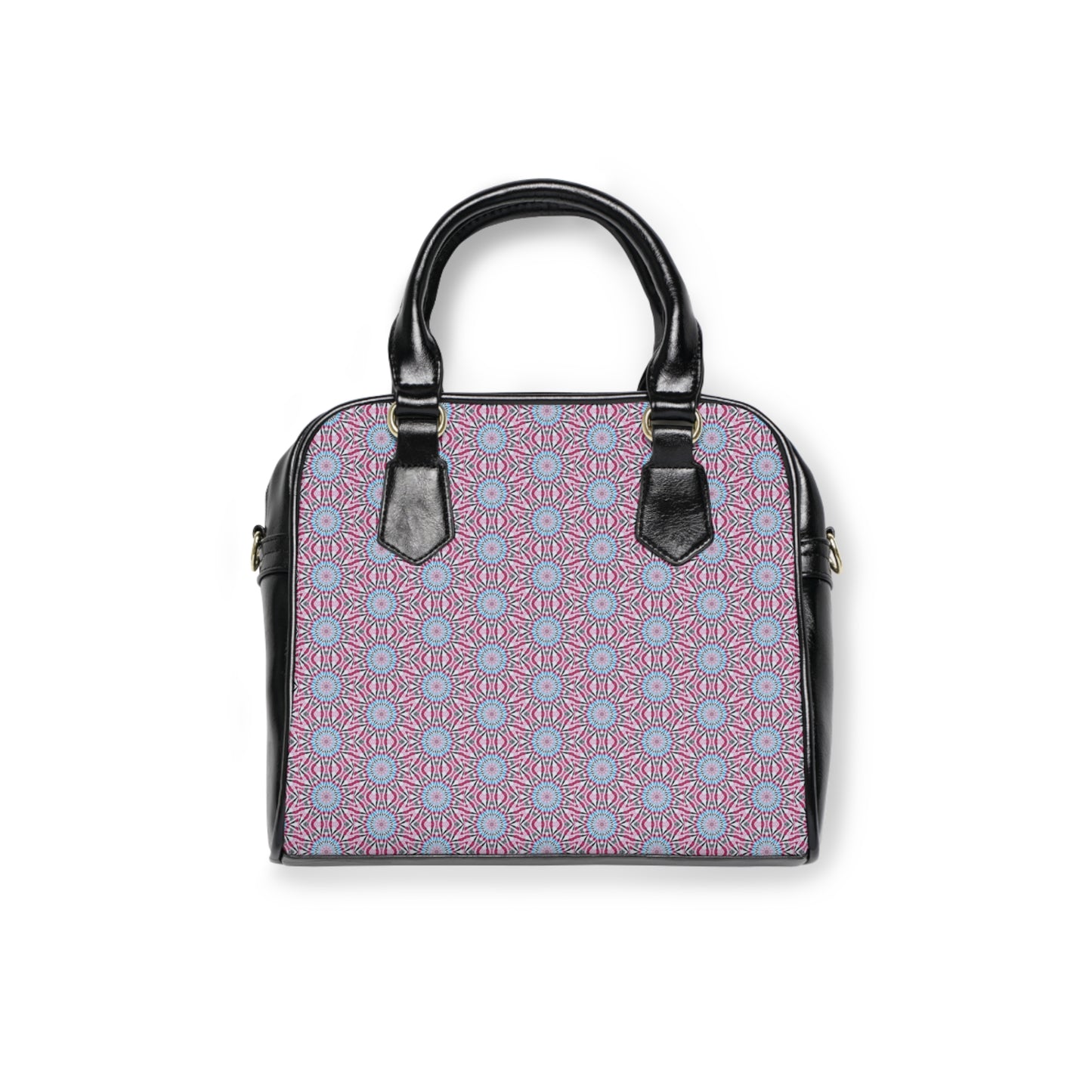 HYP3R Cymatic Aop Pu Shoulder Handbag