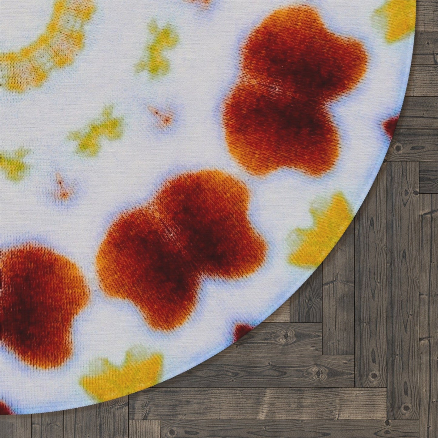 Kaleido47 Cymatic Round Rug (MOSAIC)