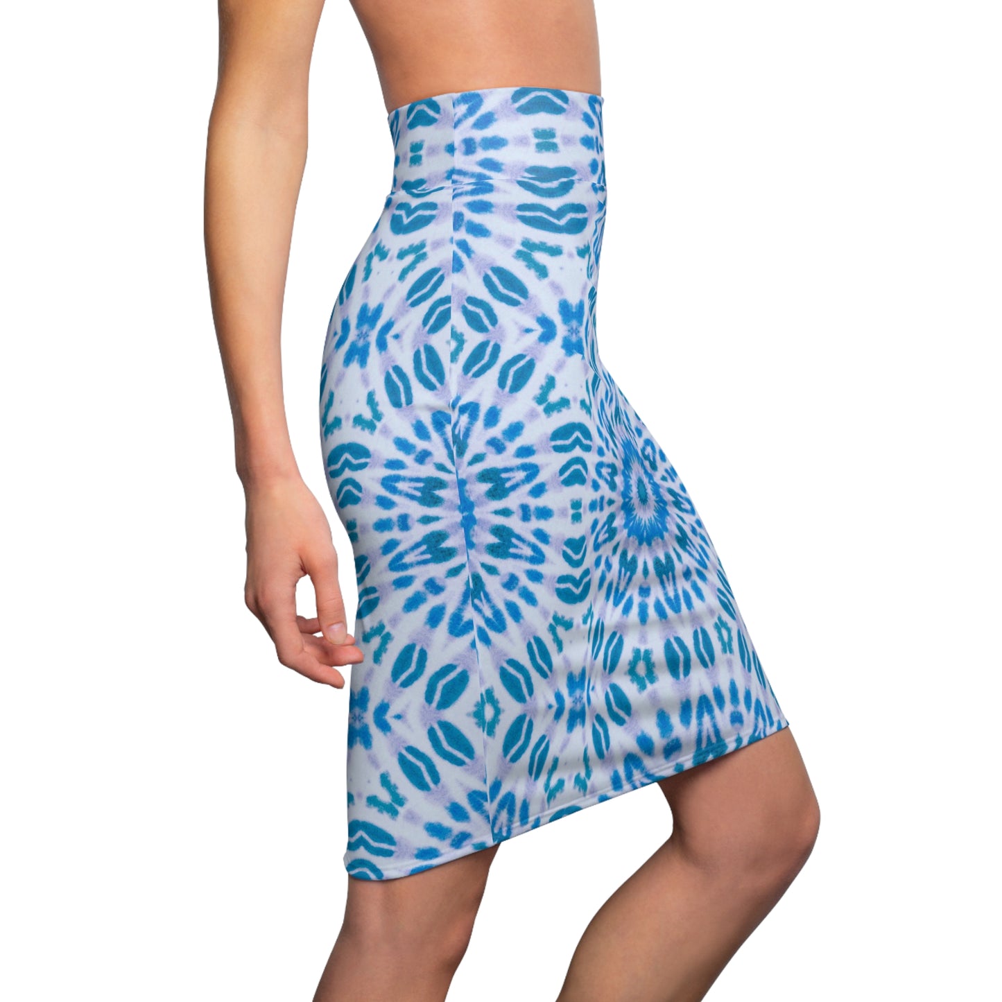 Women's "E-VEIL EYE" Pencil Skirt - Stylish Summer Fashion