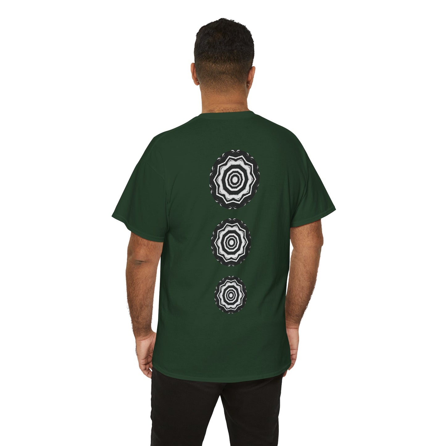 Men's 3ETD Cymatic Print T Shirt (417)