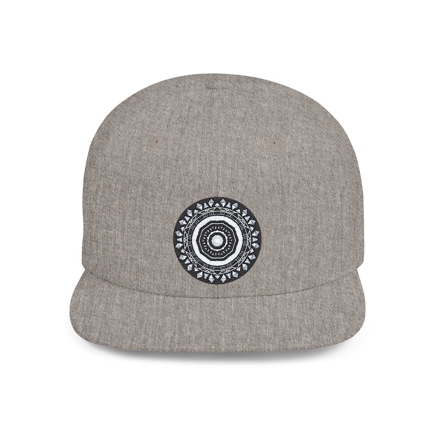 MAYA Embroidered Flat Bill Snapback Hat