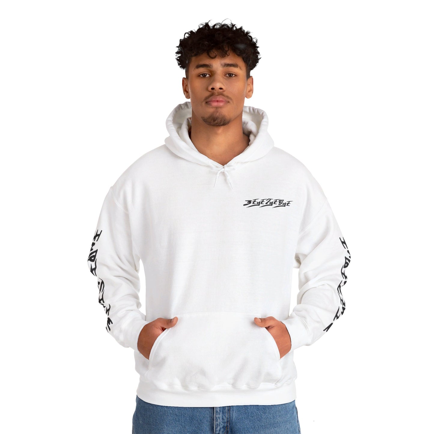 Men's 3ETD Logo Print Hoodie