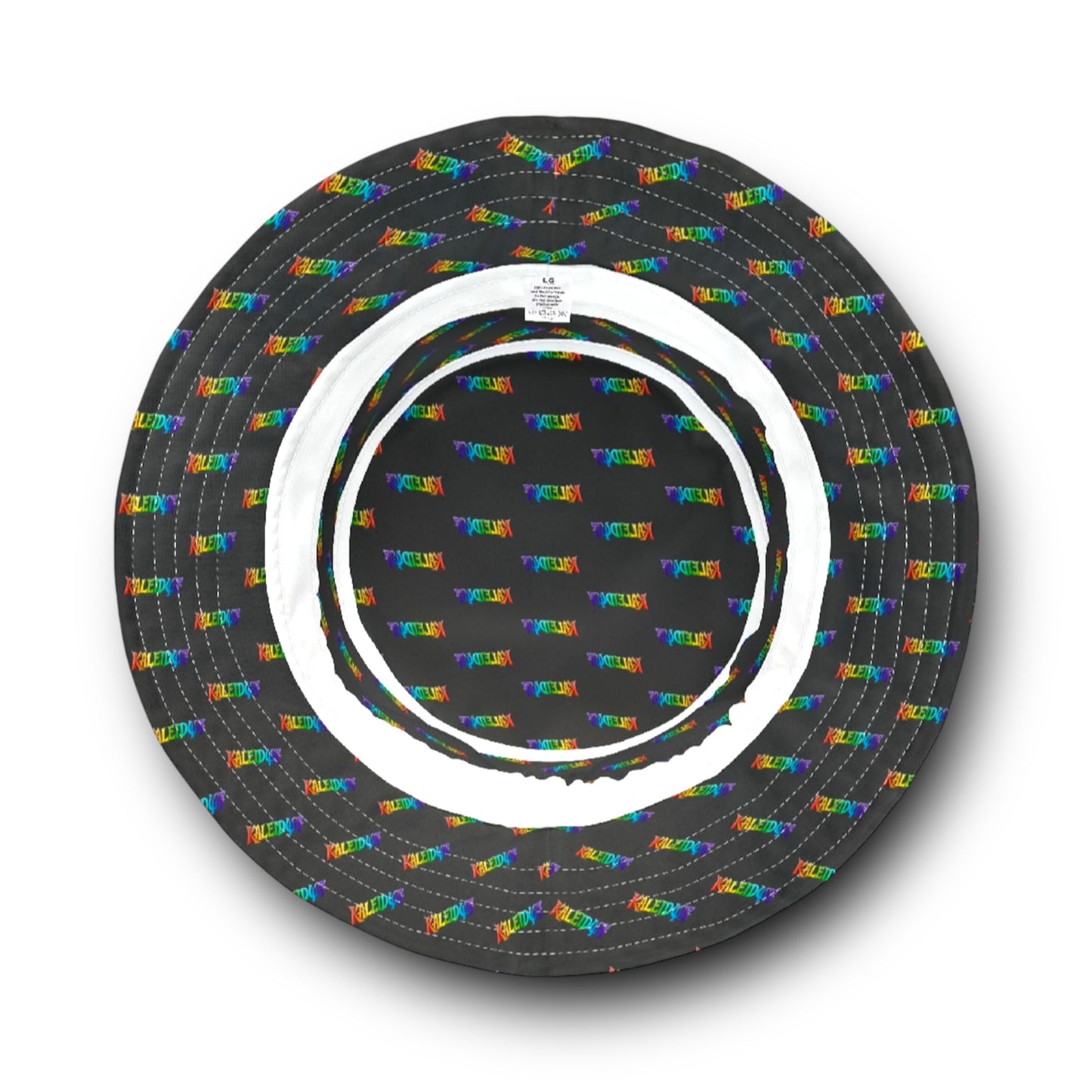 Kaleido47 Aop Bucket Hat (Black)