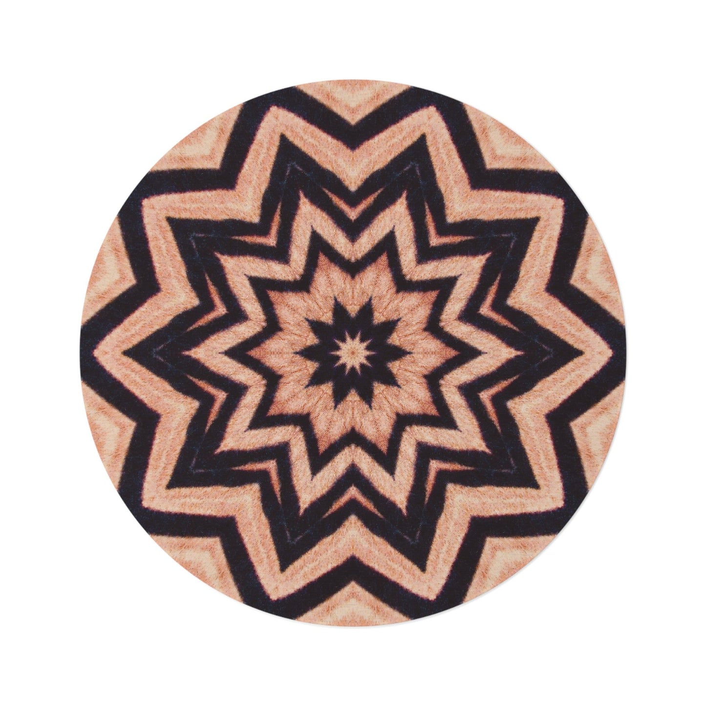 Kaleido47 Cymatic Round Rug (FREQNCY)