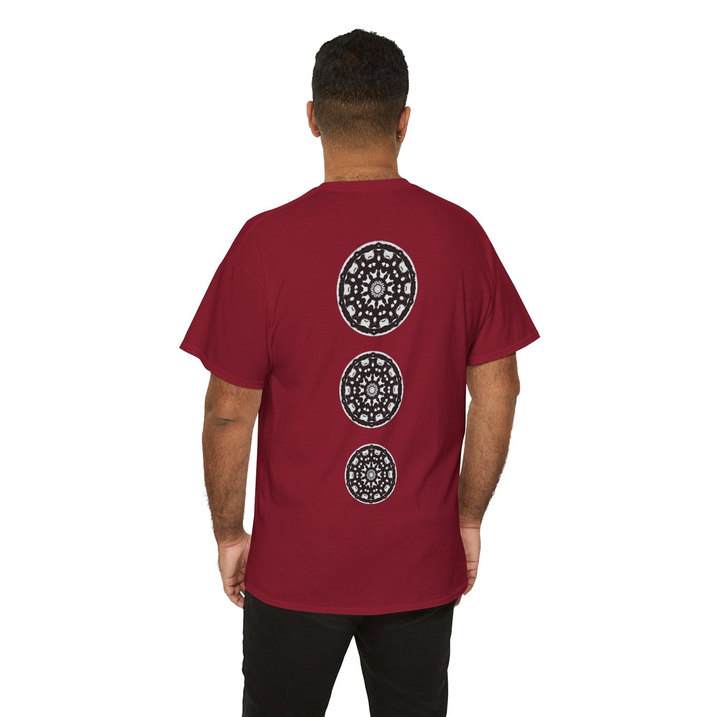 Men's 3ETD Cymatic Print T Shirt (STMPUNK)