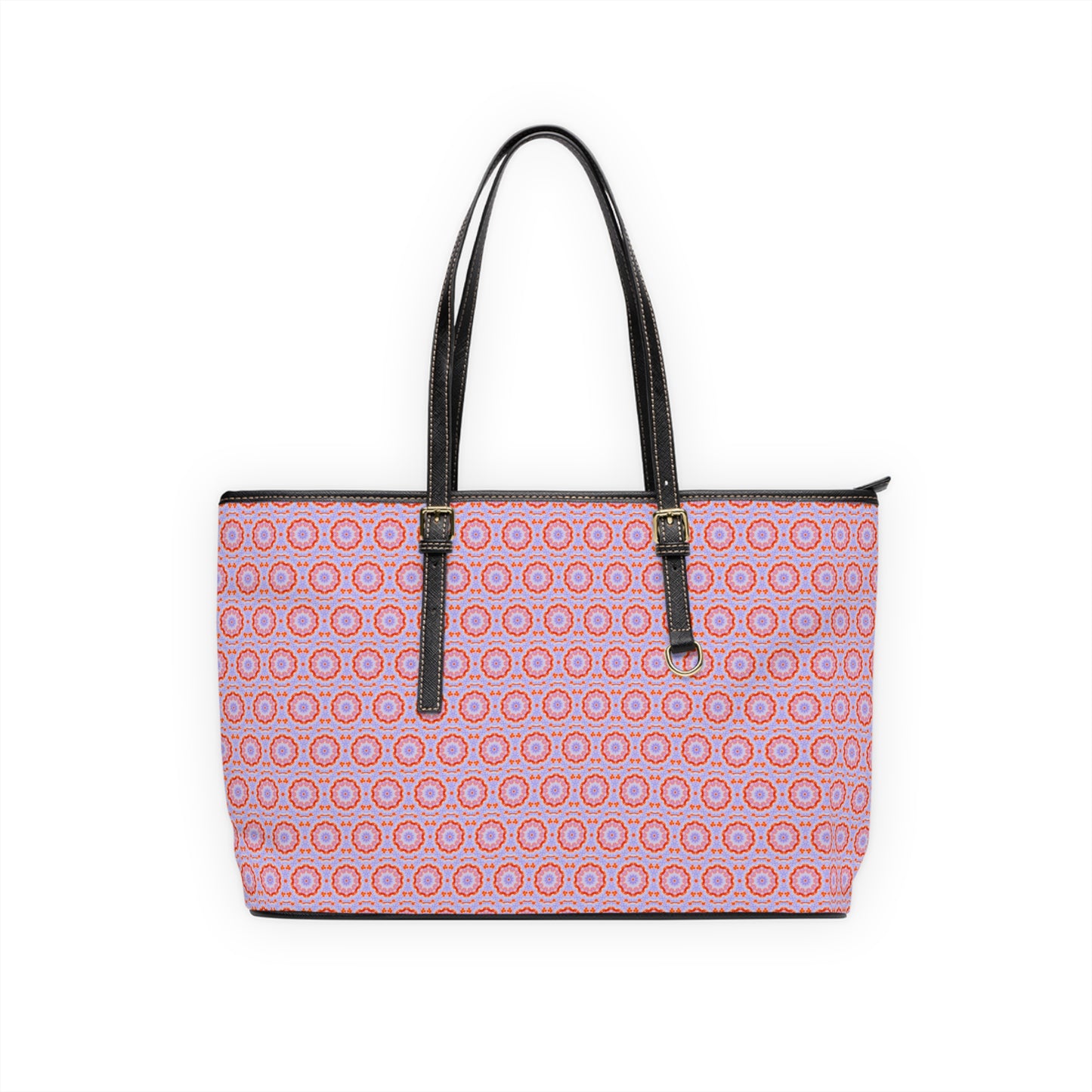 NEBU Cymatic Aop Pu Leather Shoulder Bag