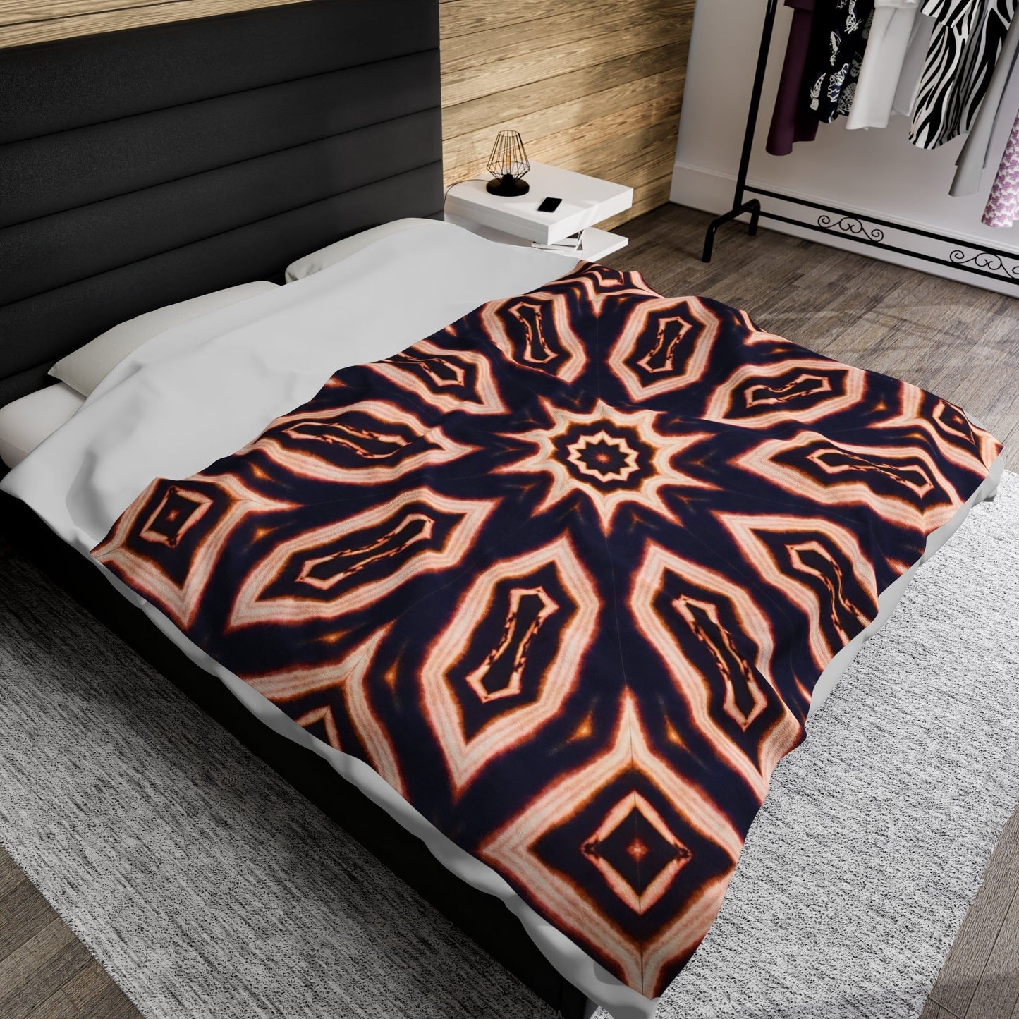 E-CLPS Cymatic Velveteen Blanket