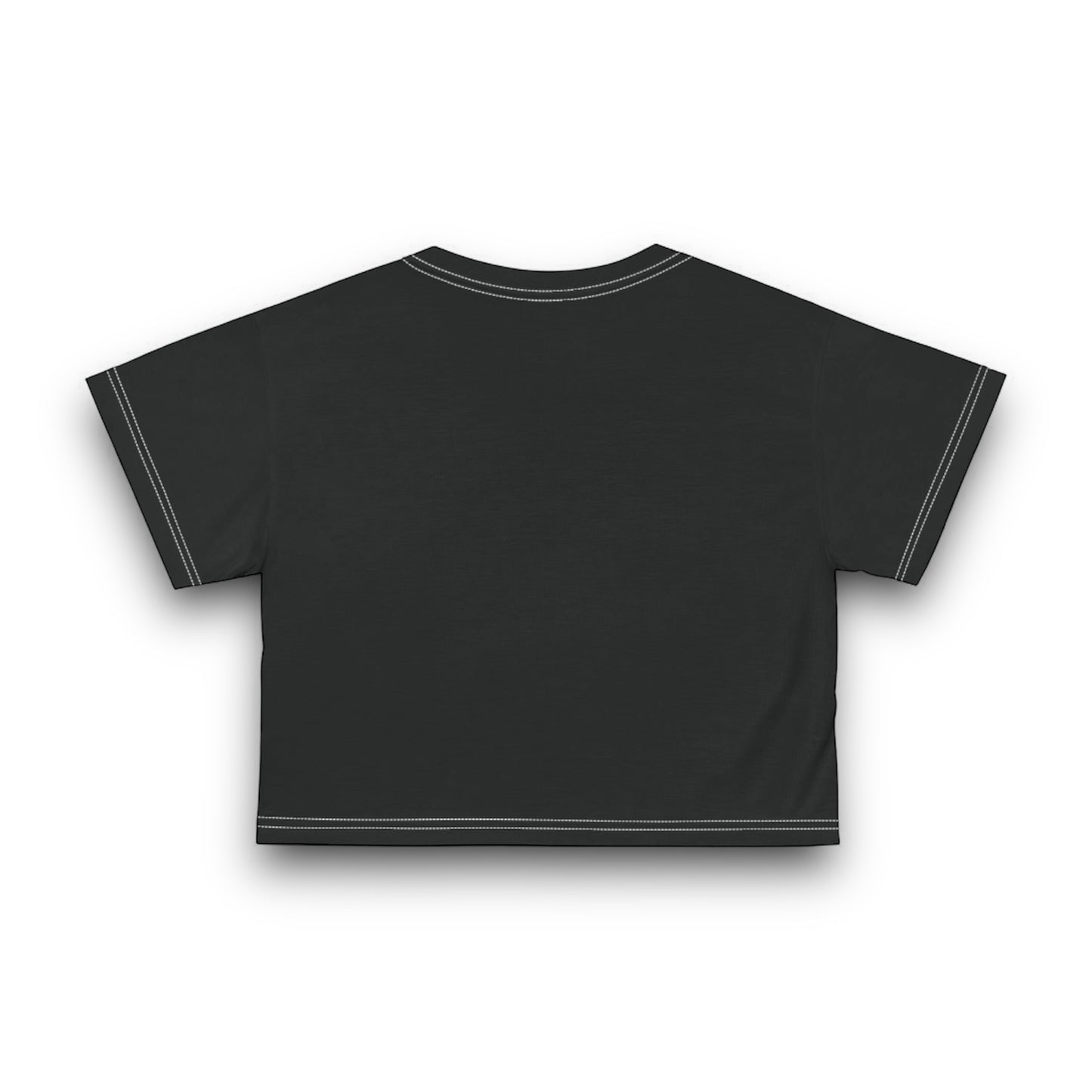Women's “MAYA” Cymatic Print Crop T Shirt