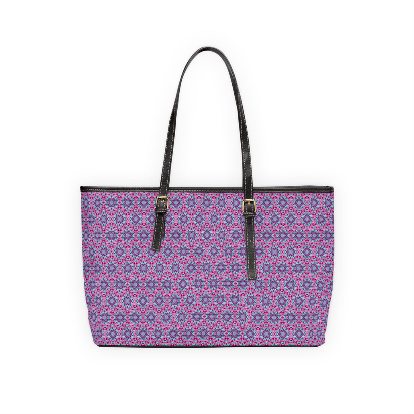 ULTRAVIOL3T Cymatic Aop Pu Leather Shoulder Bag