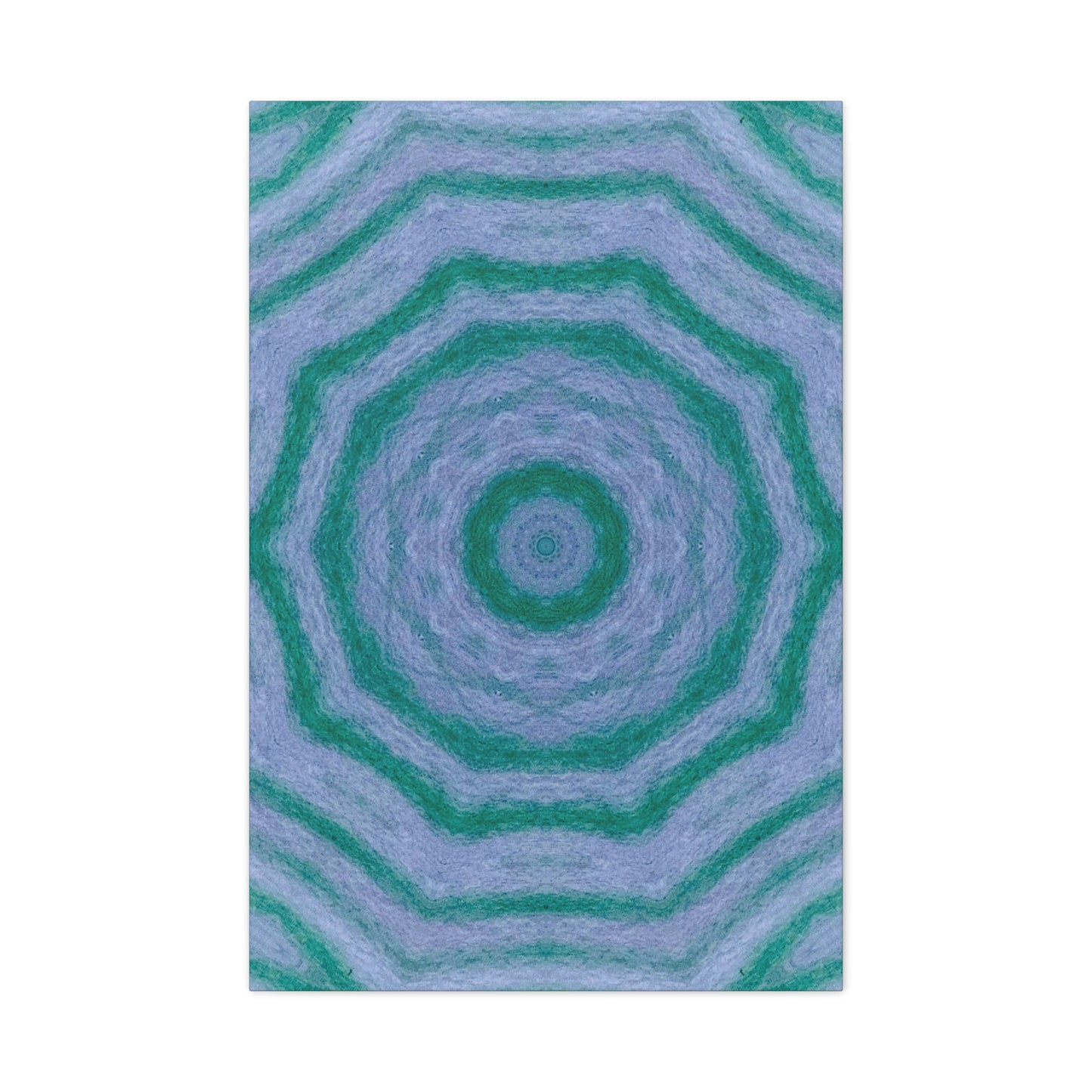 "GR33N3RY" Canvas Art Print - Stretched Matte 1.25" Gallery Wrap