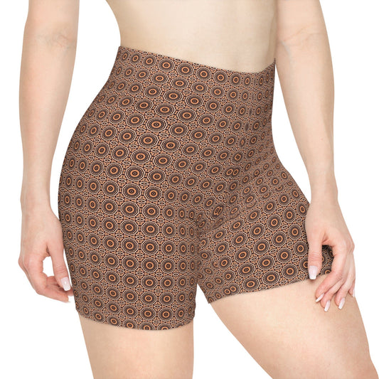 Women's Cymatic AOP Biker Shorts (EYECEE)