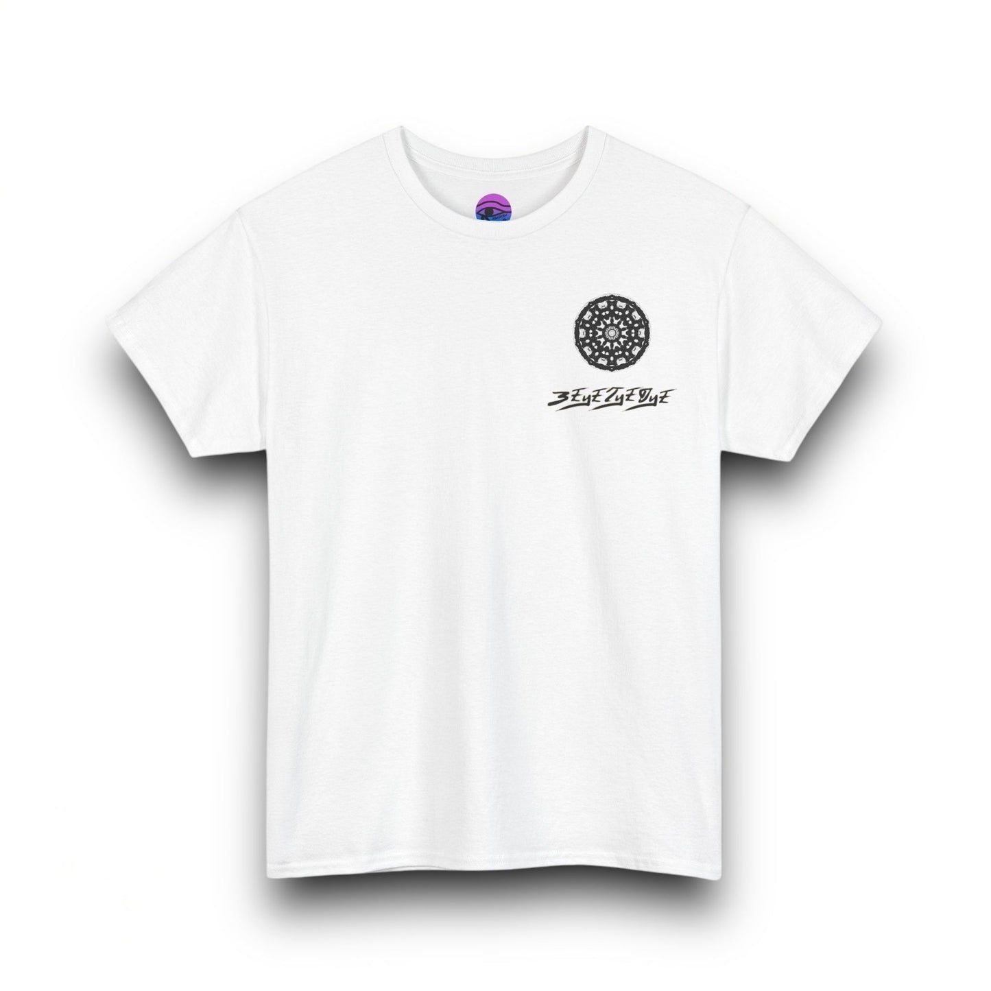 Men's 3ETD Cymatic Print T Shirt (STMPUNK)