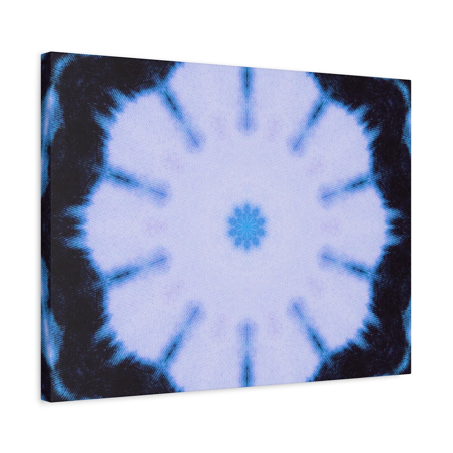 "SNWFLK" Cymatic Canvas Art Print - Stretched Matte 1.25" Gallery Wrap