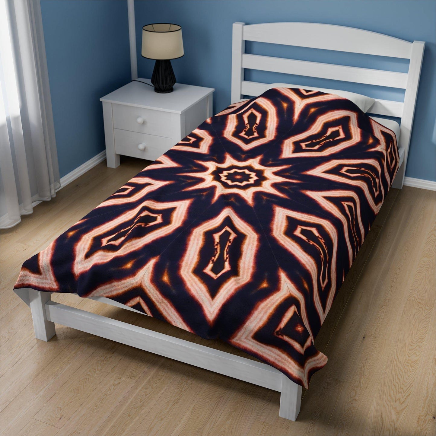 E-CLPS Cymatic Velveteen Blanket