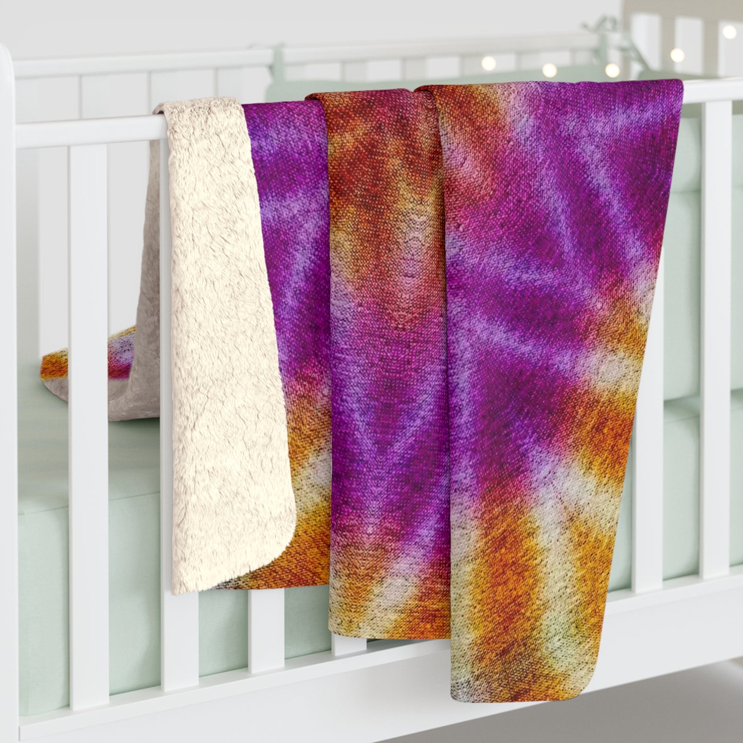 "OST3OS" Sherpa Fleece Blanket | Cosy Throw for Home Decor & Gifts