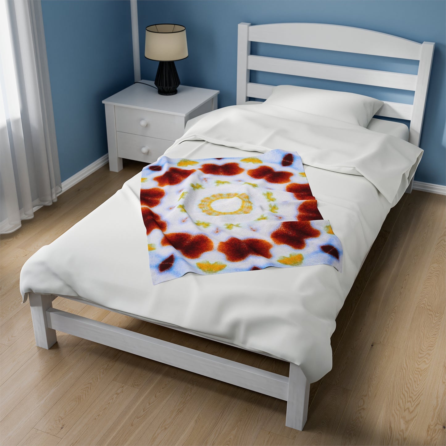 MOSAIC Cymatic Velveteen Plush Blanket